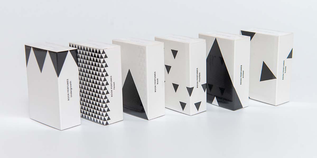 Rook perfume card cartons