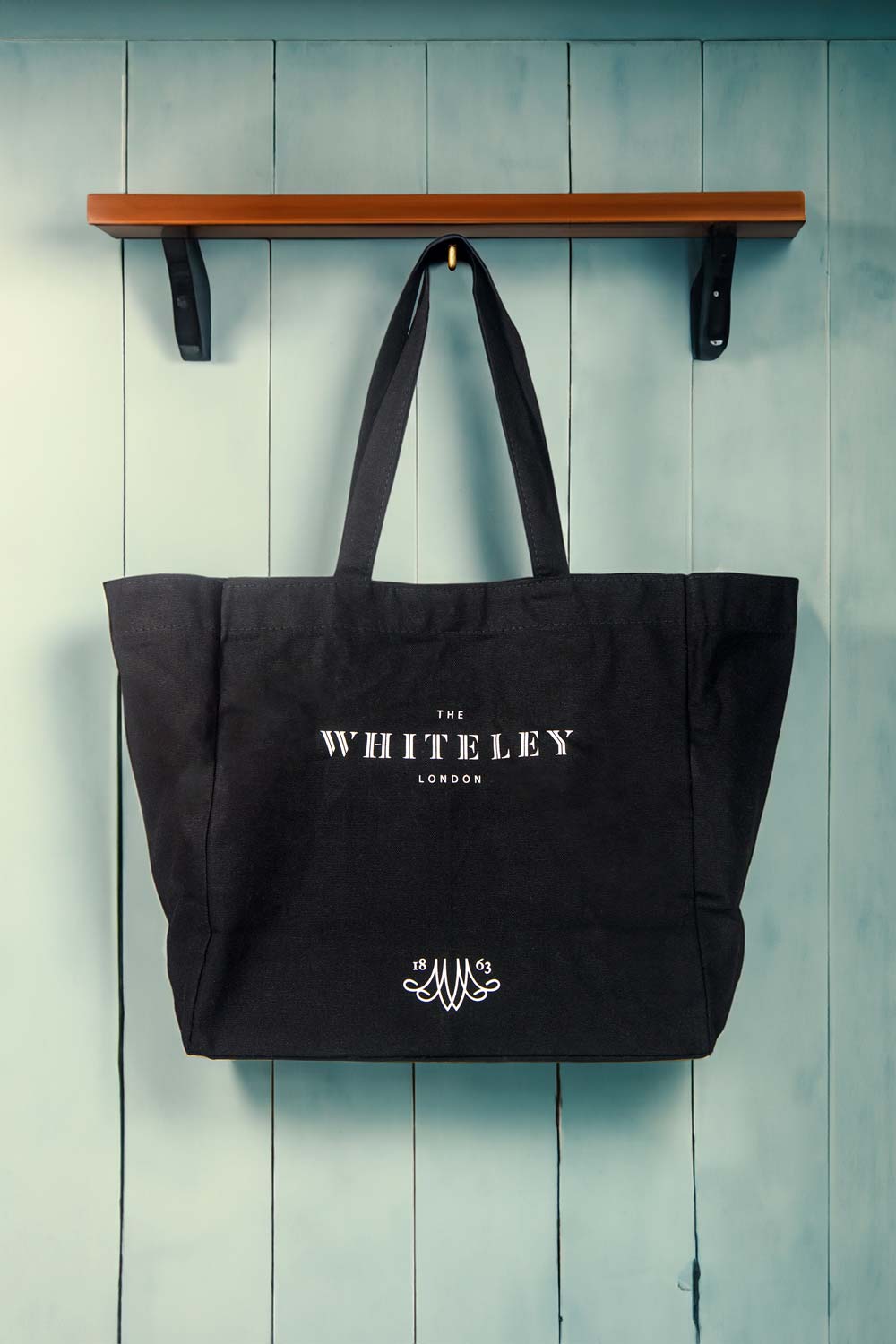 Tote bag for The Whiteley, London.