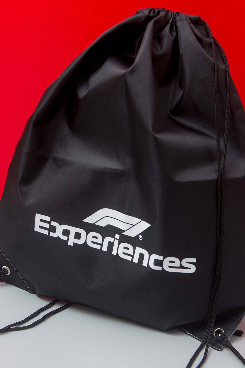 Branded drawstring bag.